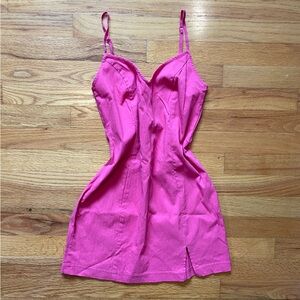 Size S Urban Outfitters Hot pink mini dress